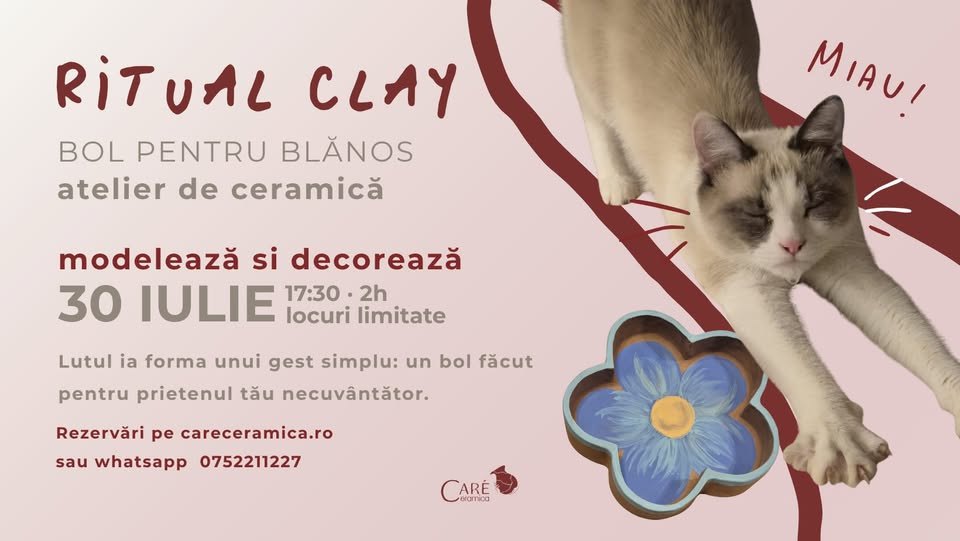 RITUAL CLAY – Bol pentru blănos