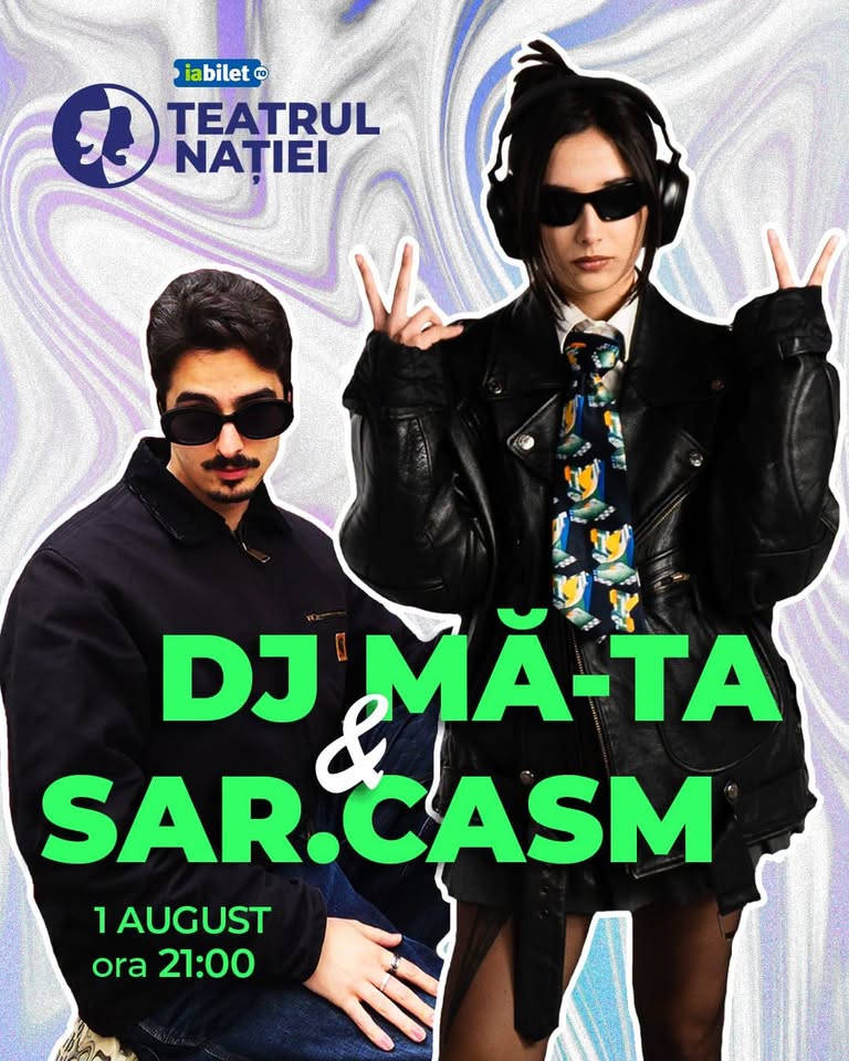 Party cu DJ MĂ-TA și sar.casm