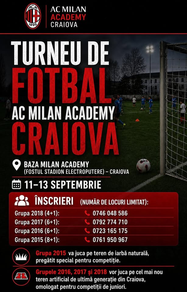 Turneu Milan Academy Craiova Cup