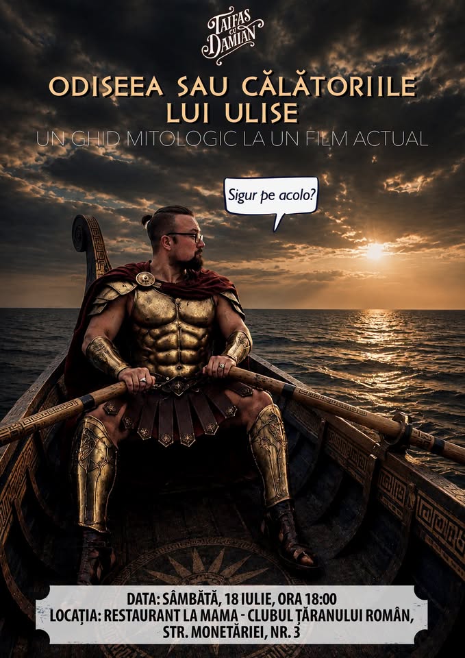 !SOLD OUT! Taifas cu Damian – Odiseea sau călătoriile lui Ulise
