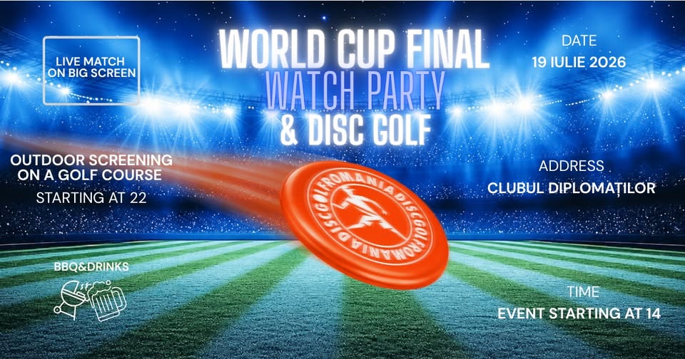 Watch party & Disc Golf