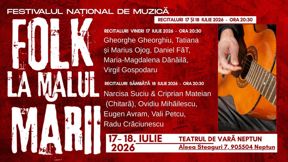 Festivalul Național de Muzică Folk „La Malul Mării” – Ediția I Neptun – Recitaluri