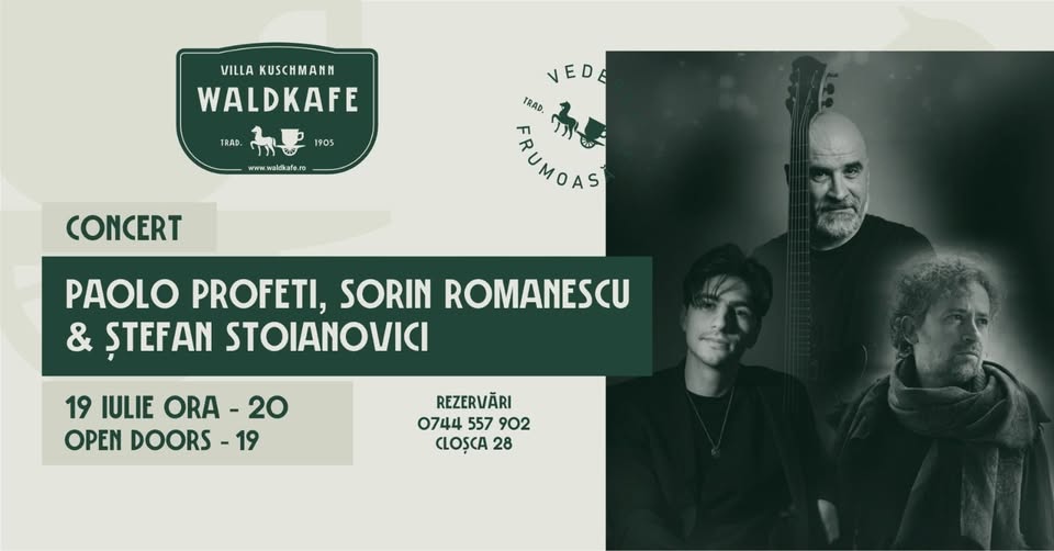 Concert Paolo Profeti, Sorin Romanescu & Ștefan Stoianovici
