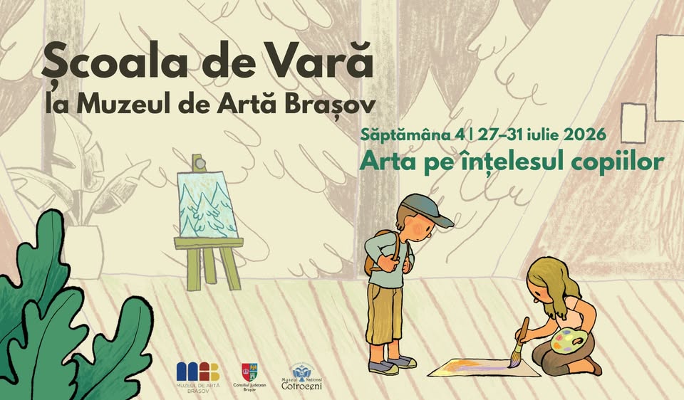 SOLD OUT | Școala de Vară la MAB | 27–31 iulie 2026 | Arta pe înțelesul copiilor