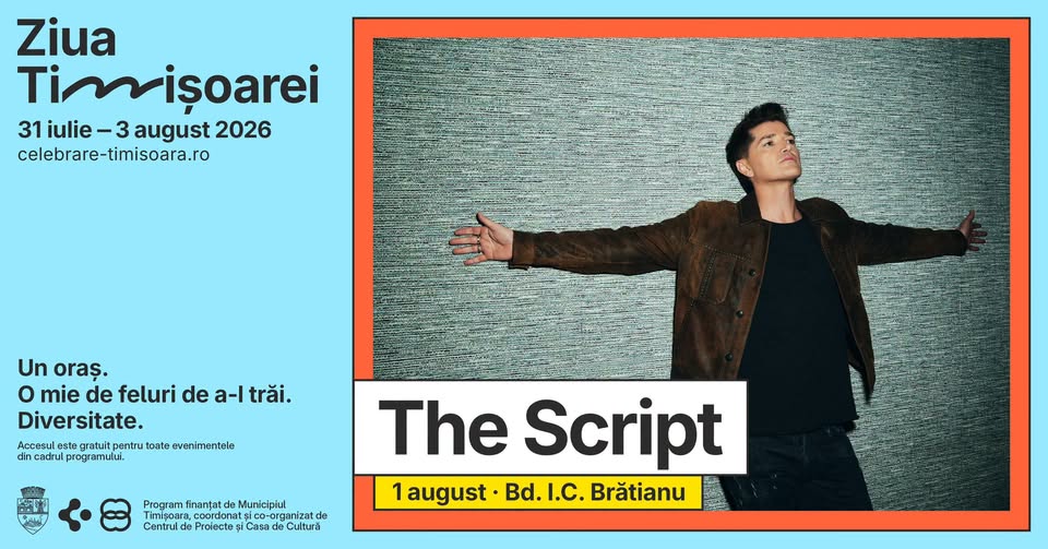 The Script @ Ziua Timișoarei | Timișoara City Celebration