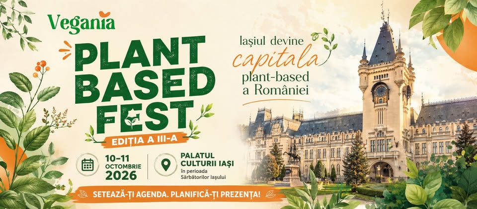 Plant Based Fest -Editia a III-a IASI Palatul Culturii — Iași