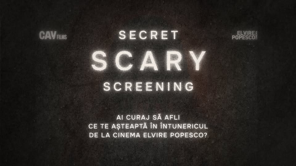 SECRET SCARY SCREENING la Cinema Elvire Popesco