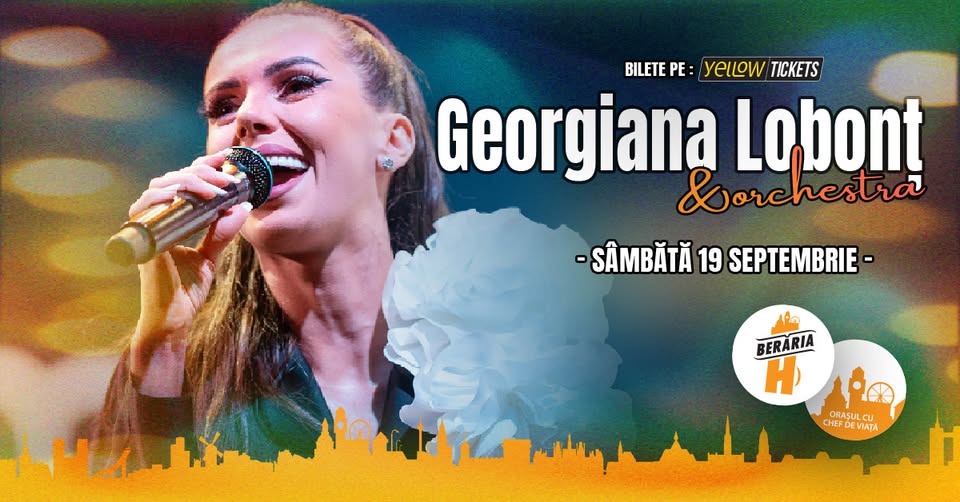 Georgiana Lobonț & Orchestra live la Berăria H pe 19 septembrie — București