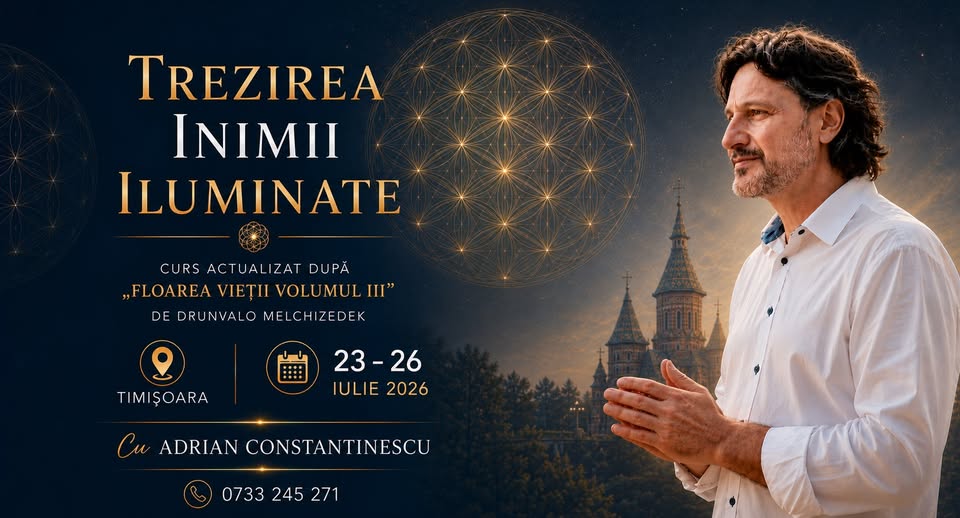 Trezirea Inimii Iluminate – Curs actualizat, cu prezență directă la Timișoara