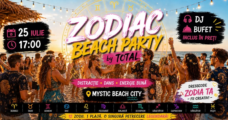 Zodiac Beach Party ♋ by TOTAL