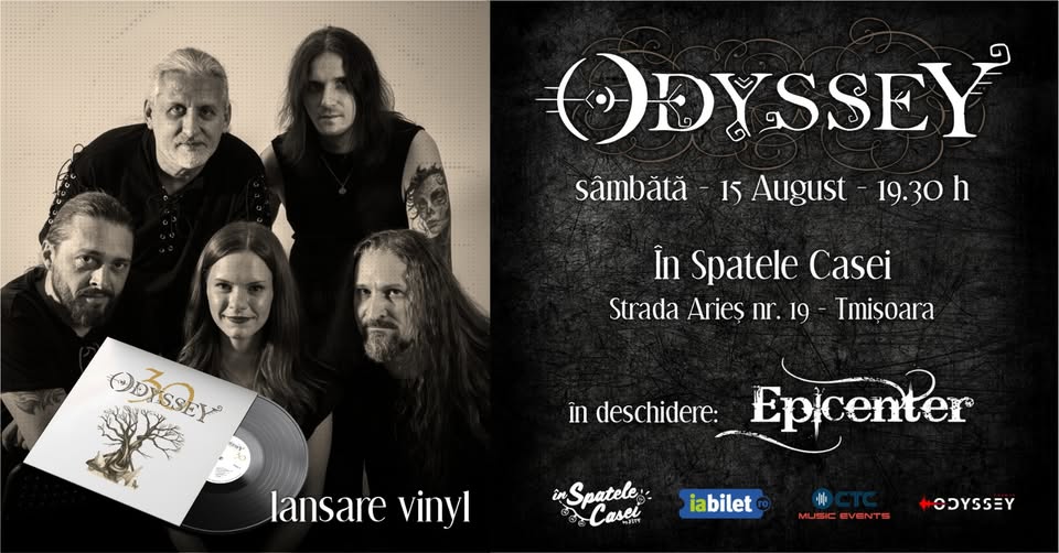 ODYSSEY – Lansare de vinyl | În Spatele Casei