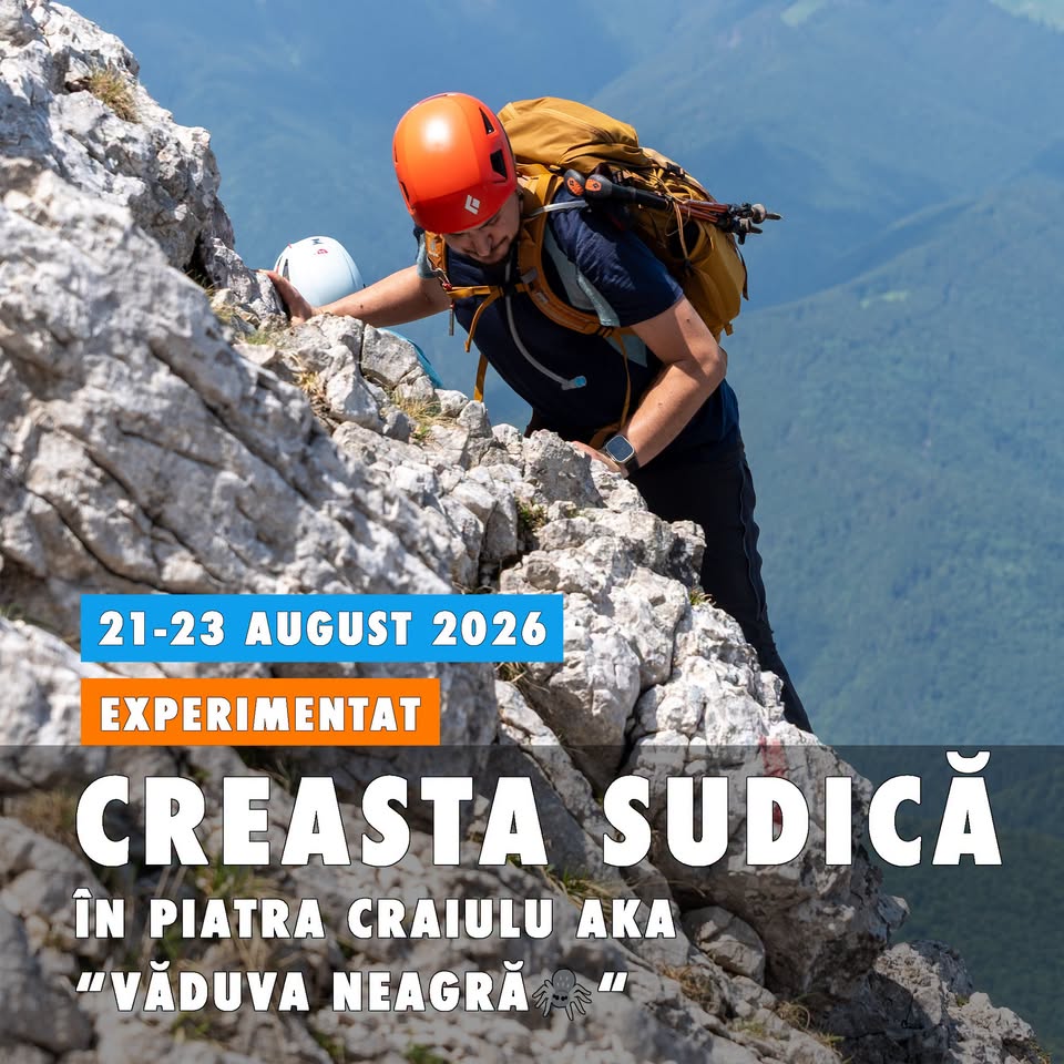 Tură pe Creasta Sudică în Piatra Craiului aka 🕷️ “Văduva neagră”