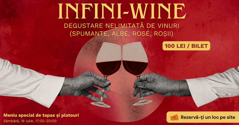 Infini-wine | Degustare nelimitată de vinuri