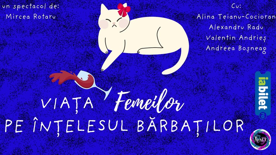 Viața FEMEILOR  pe înțelesul BĂRBAȚILOR 🍷🎭
