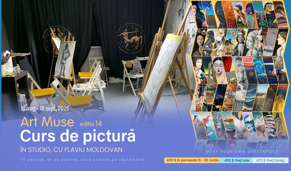 Art Muse, ediția a 14-a – Curs de pictură cu Flaviu Moldovan