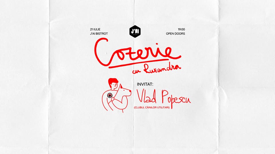 Cozerie • cu Ruxandra • Invitat: Vlad Popescu