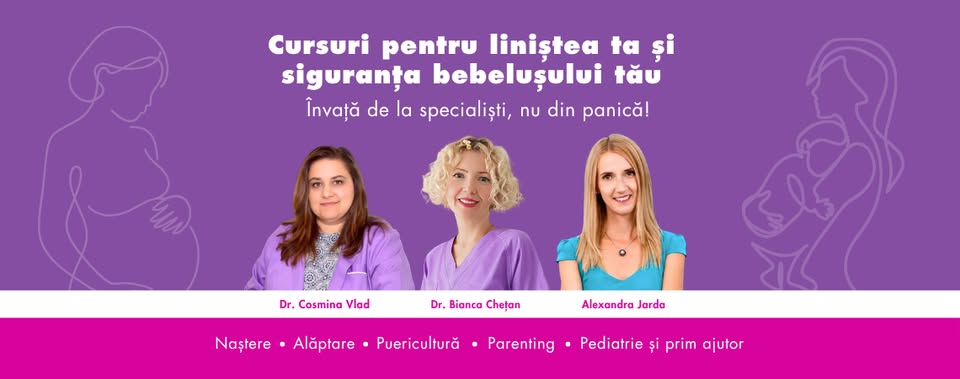 Cursuri complete pentru viitoare mămici