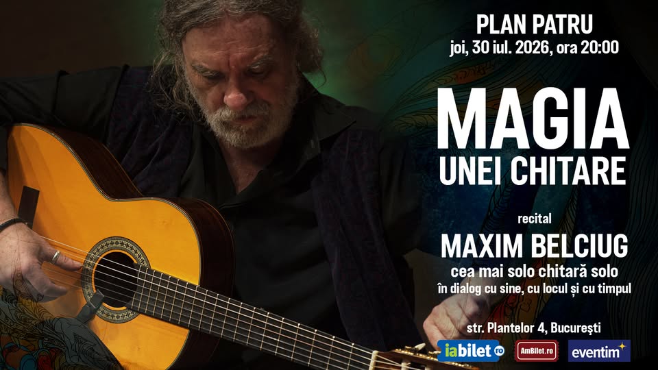 MAGIA UNEI CHITARE – Recital Maxim Belciug
