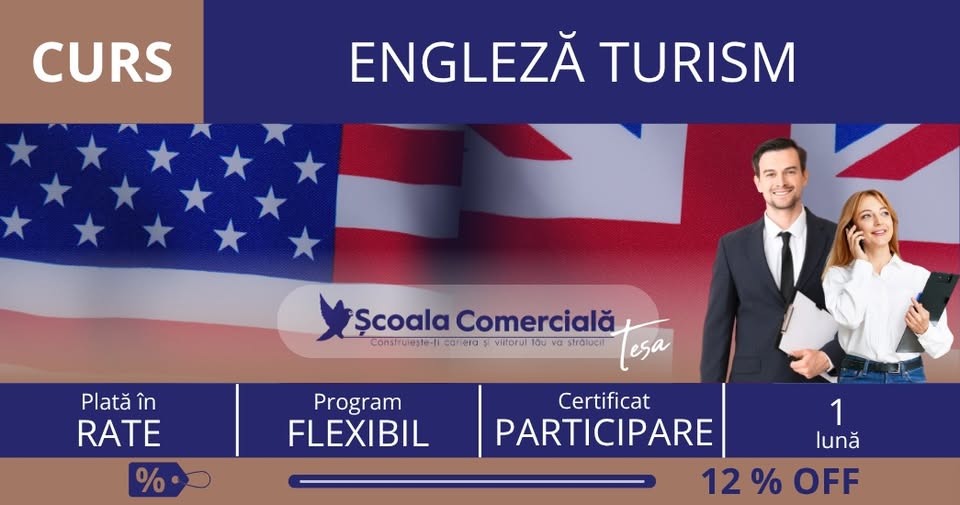 Curs Engleză pentru Turism – ONLINE