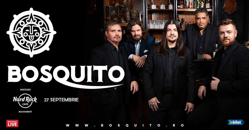Concert Bosquito la Hard Rock Cafe — București
