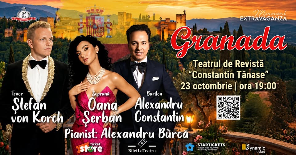 GRANADA - cu tenorul STEFAN VON KORCH si soprana OANA MARIA — București