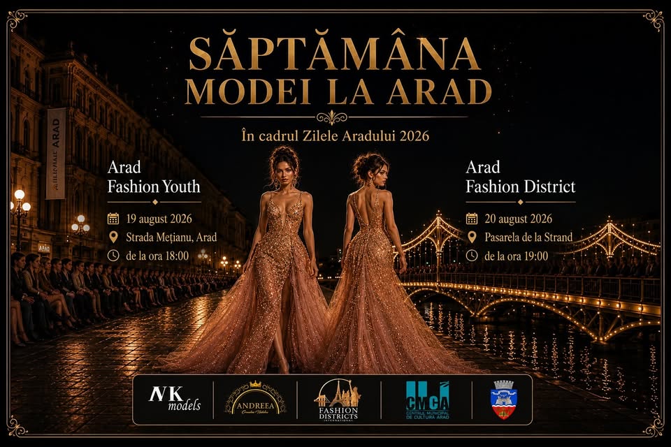 Săptămâna modei la Zilele Aradului 2026