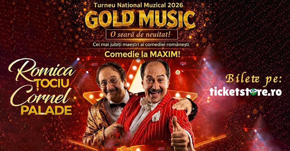 Comedie la MAXIM – Romica Tociu si Cornel Palade – Iasi
