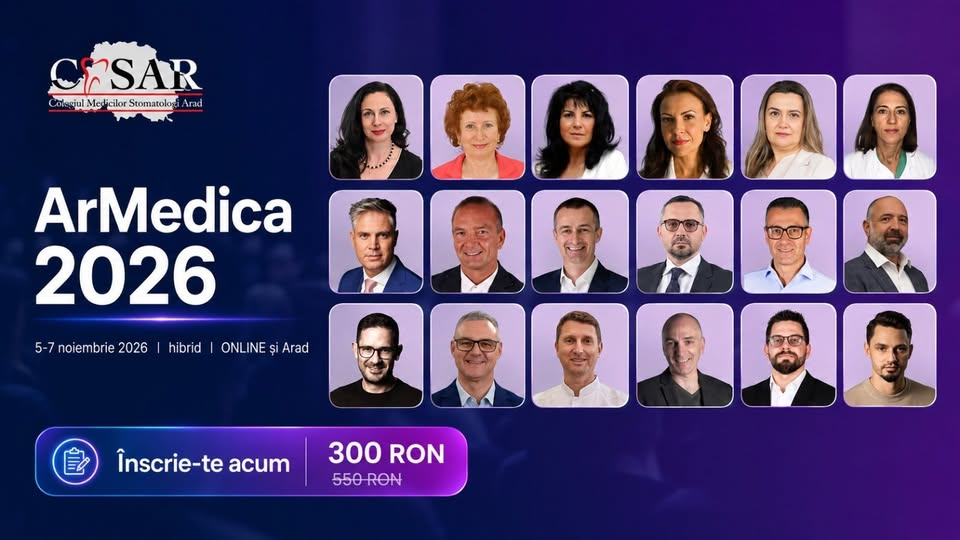 ARMEDICA 2026 – Congres stiintific de stomatologie