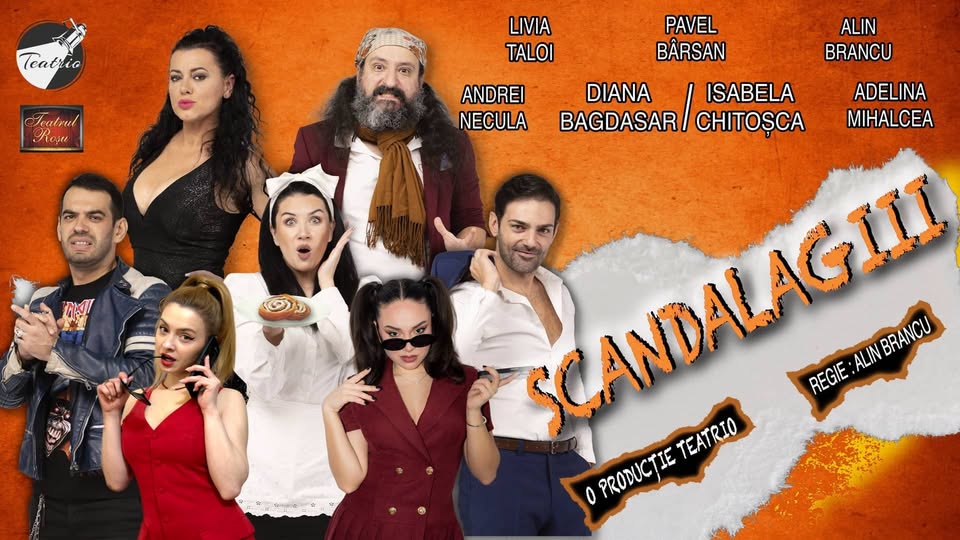 Cluj Napoca: comedie/teatru „Scandalagiii”