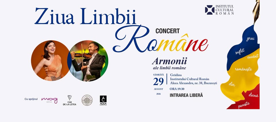 Concert „Armonii ale limbii române” la ICR