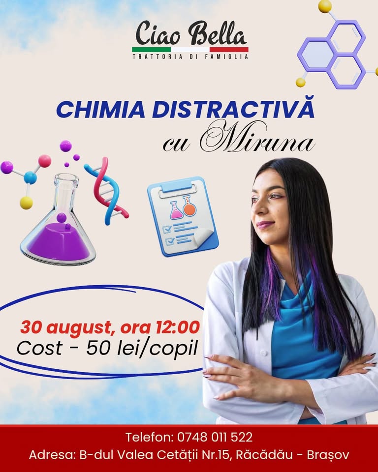 Chimia Distractivă pentru copii!