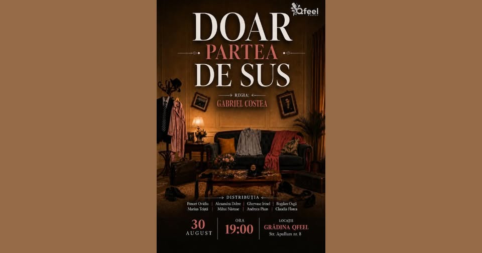 „Doar partea de sus” în Grădina Qfeel