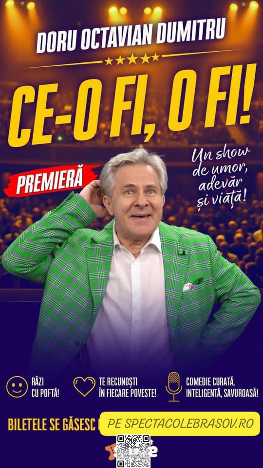 „CE-O FI,O FI”-DORU OCTAVIAN DUMITRU -BRAȘOV