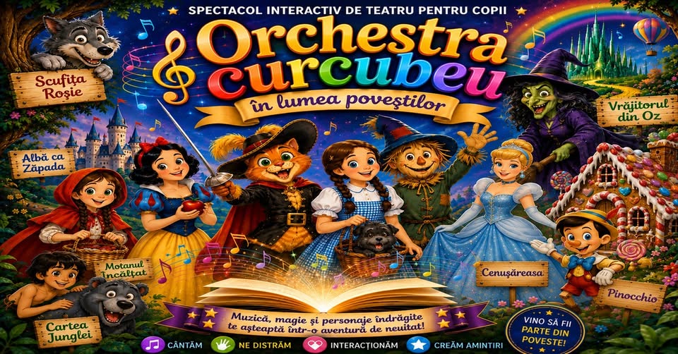 ORCHESTRA CURCUBEU ÎN LUMEA POVEȘTILOR – Constanta