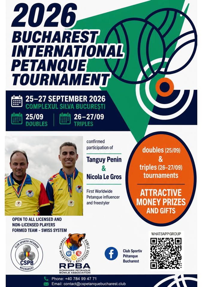 Bucharest International Petanque Tournament