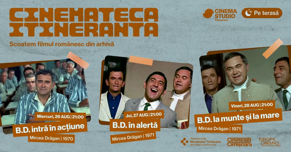 Seria Brigada Diverse la Cinemateca Itinerantă