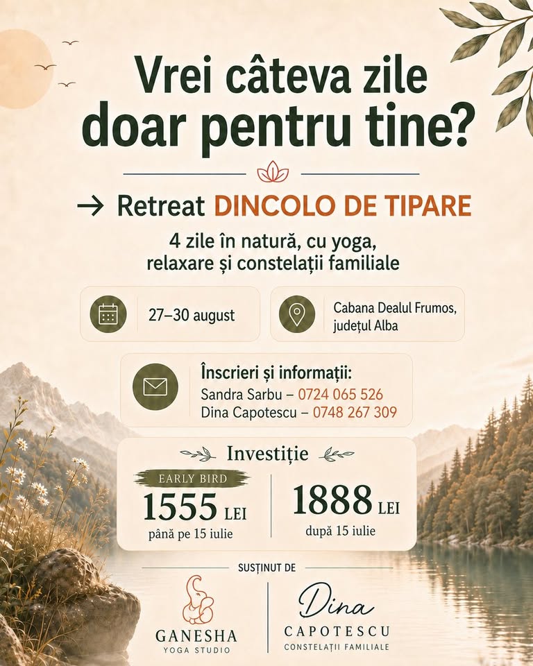 Retreat Dincolo de Tipare