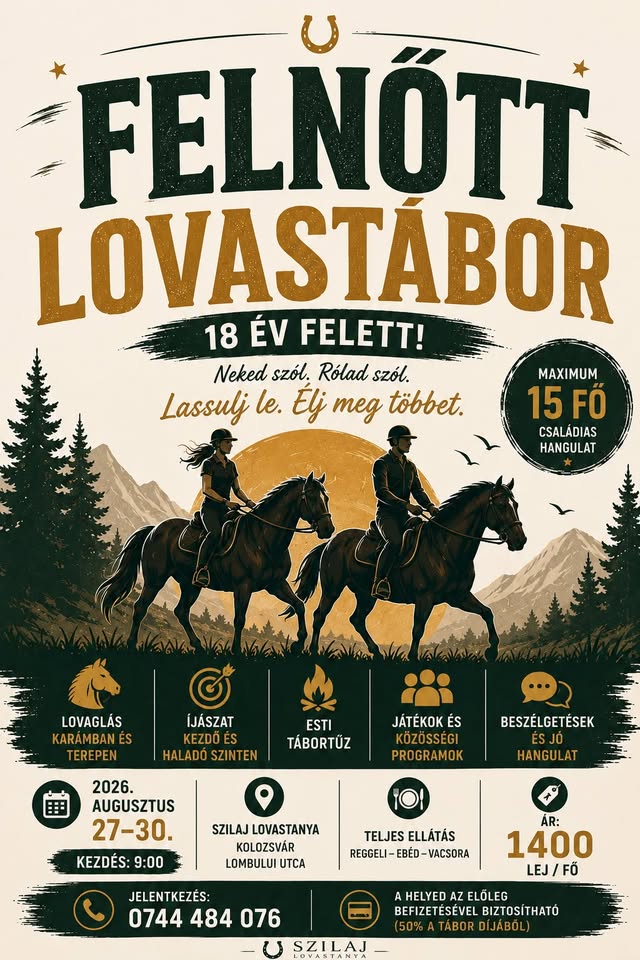 Felnőtt lovastábor