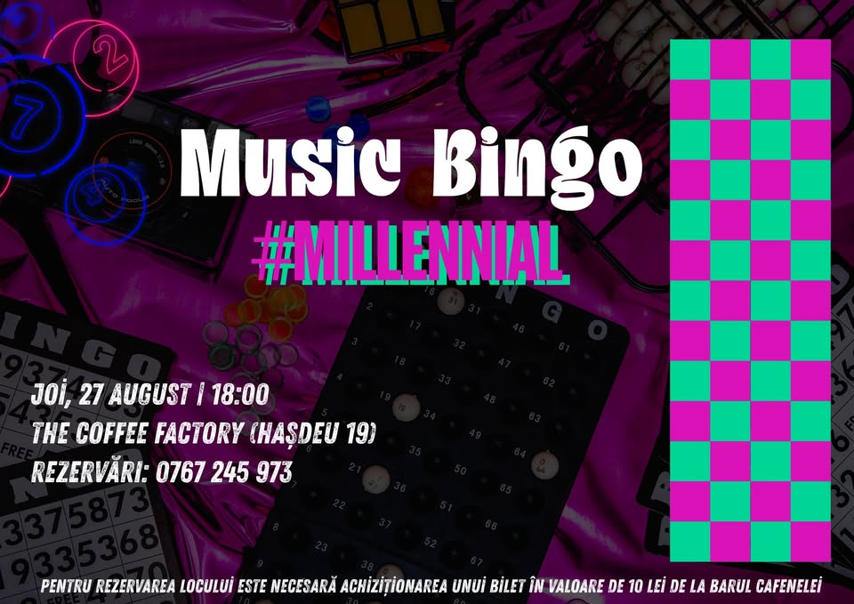 Music Bingo | #millennial