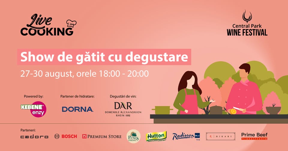 Live Cooking @ Central Park Wine Festival 2026