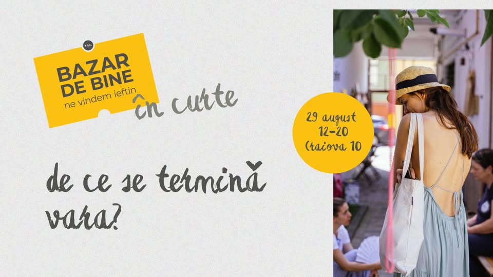 Bazar de bine în curte. De ce se termină vara?