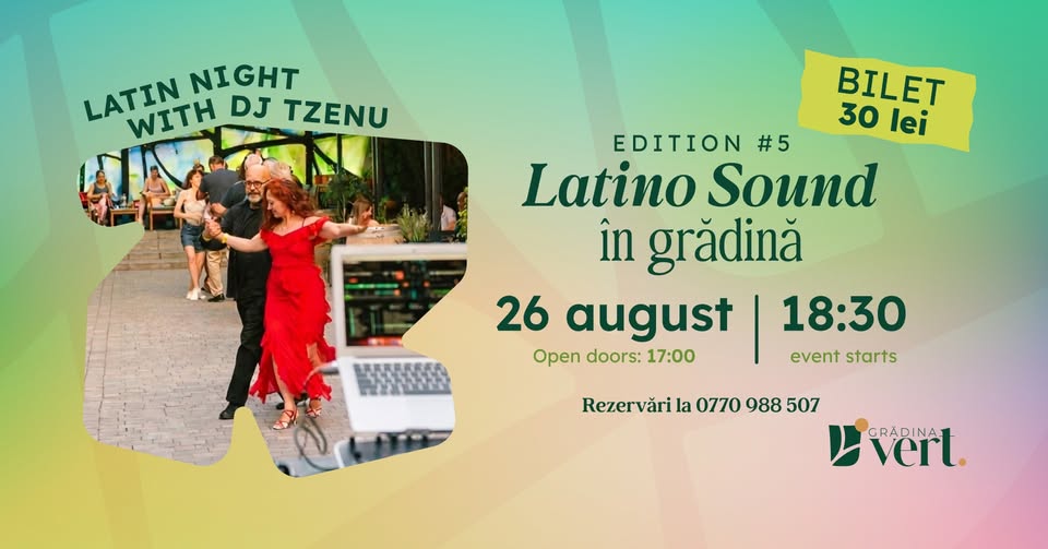 Latino Sound #5 | Dansăm latino în grădină 💃🏻