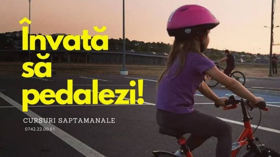 GRUPE NOI la cursurile de învățat mersul pe bicicletă