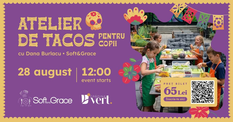 Atelier pentru copii de preparat tacos 🌮