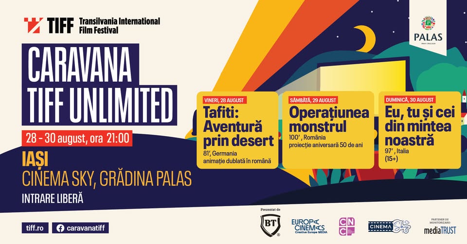 Caravana TIFF Unlimited la Iași | 2026