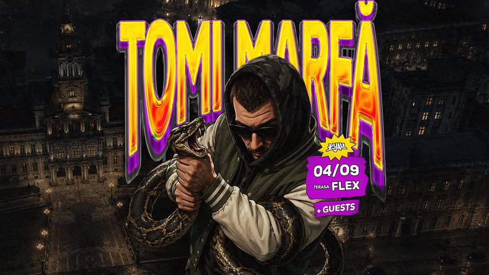 Concert Tomi Marfă – Terasa Flex – Arad