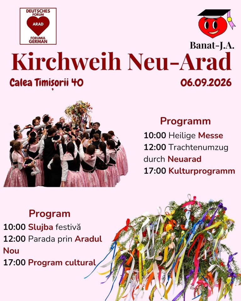 Kirchweih Neuarad/Aradul Nou 2026