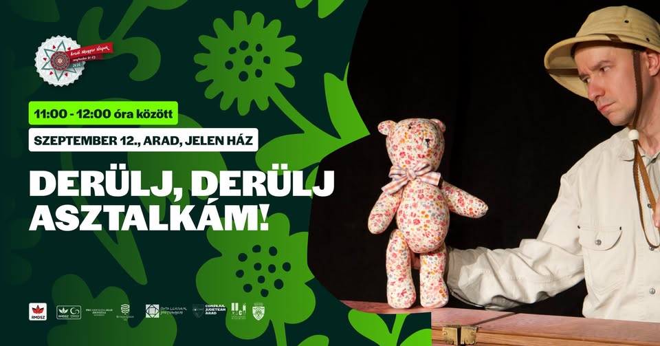 Derülj, derülj asztalkám! – a Békéscsabai Napsugár Bábszínház gyermekelőadása