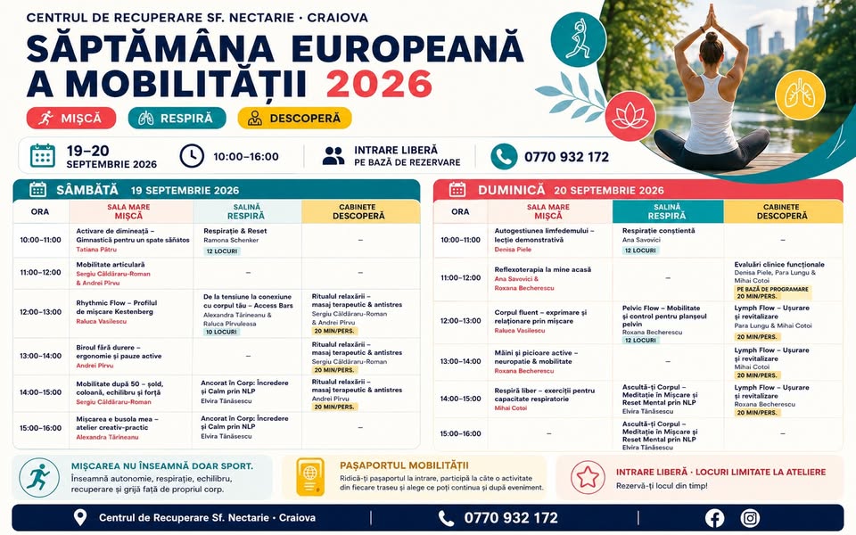 SAPTAMANA EUROPEANA A MOBILITATII- Editia a3a