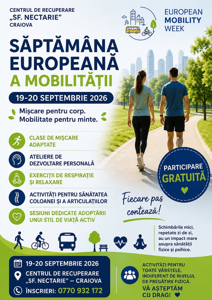 SAPTAMANA EUROPEANA A MOBILITATII- Ediția a3a